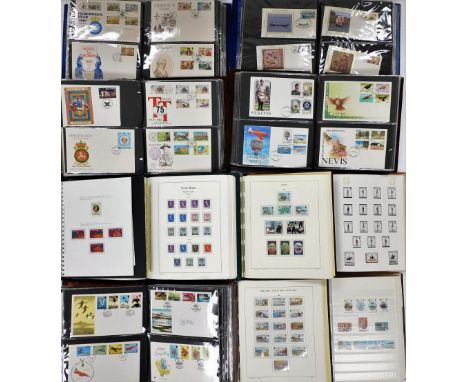 Stamps and philately. Isle of Man collectors stamps 1973, etc., in a Schauber album, various GB stamps, 1962-1963, 1956-1957 