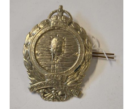 First World War George V Mine Clearance Service cap badge