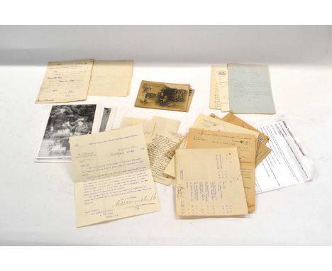 Quantity of inter war ephemera regarding death and suicide of Lieutenant Commander William Archibald Compton Salmond Royal Na