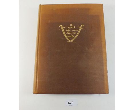 T E Lawrence "Seven Pillars of Wisdom" first trade edition 1935