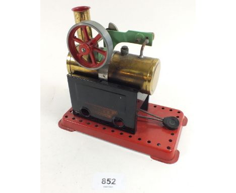 A Mamod steam engine 