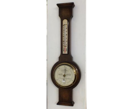 A Short &amp; Mason barometer/thermometer 