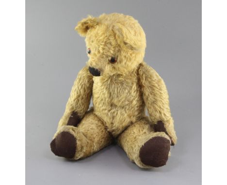 A 1950's Chad Valley bear, 20in,