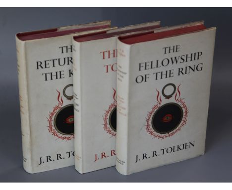 Tolkien, John Ronald Reuel - The Return of the King, first edition, original cloth in d.j., inner fly leaf with darkened stri