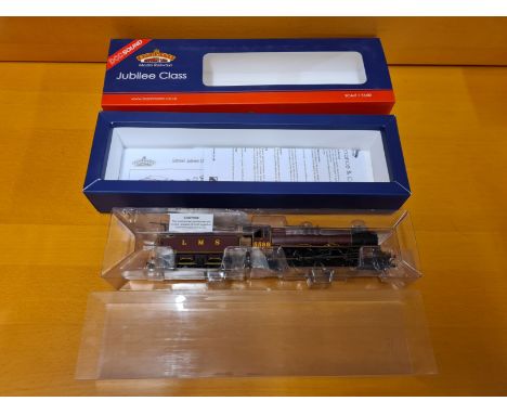 Bachmann 31-187DS Jubilee Class 5588 "Kashmir" LMS crimson.  DCC ready.