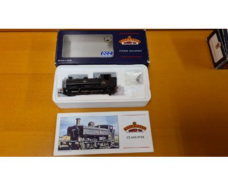 Bachmann 32-200DC 8750 Pannier tank 9759, BR black late cres (DCC on board).