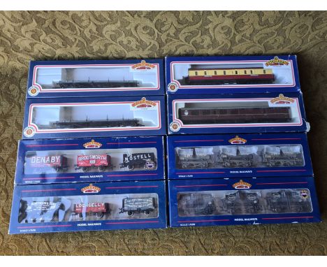8 x Bachmann Branch Line commercial rolling stock.