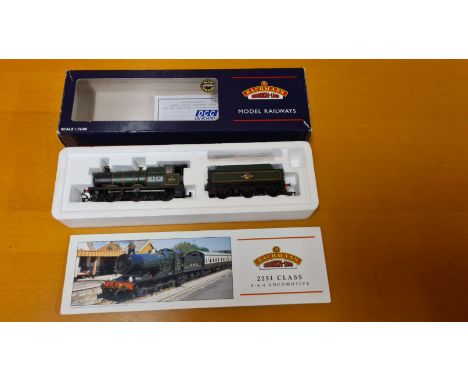 Bachmann 32-300DC Collett Goods 2244 BR lined green, L/Crest Churchwarden tender.