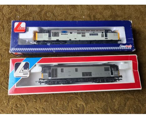 Lima 00 gauge Class 37194 Mainline Bifa locomotive and a Class 73 BR locomotive.
