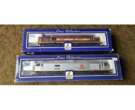 2 x Lima Collection locomotives, Class 37426 EWS and Class 60006 Corus Ironmaster.