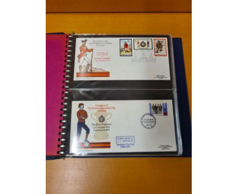 An album of military First Day Covers.