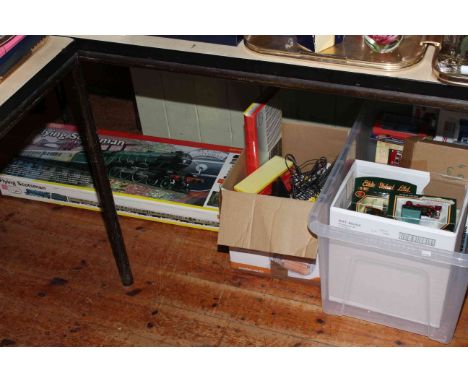 Hornby Flying Scotsman train set, accessories, model vehicles, etc.