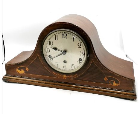mahogany mantle clock 