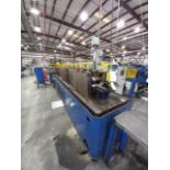 12 Stand Roll Forming Line, Complete with, Coil Reel, Cut Off, Tooled for Fire Damper Blades