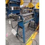 Sheet Metal Roller 36" width cap