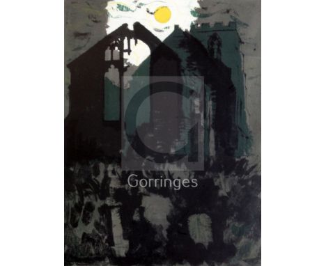 John Piper (1903-1992)lithographWiggenhall, St Peter, 1975signed in pencil, 6/7523 x 17in.