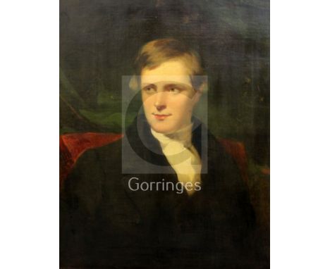Early 19th Century English Schooloil on canvasPortrait of a gentleman30 x 25in.