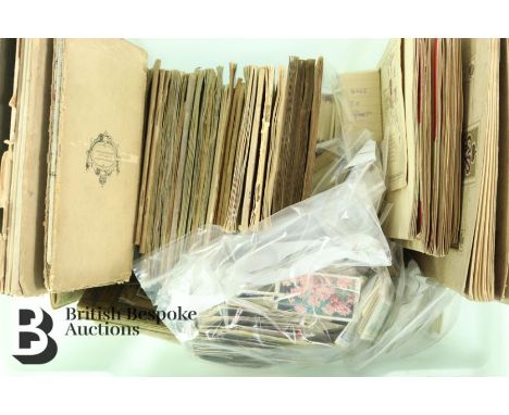 Quantity of cigarette cards, both loose and in several albums, approx 40 in total, makers include W.D &amp; H.O Wills, Player