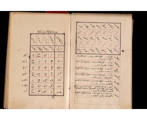 Islamic Art A Persian manuscript about astronomy and religion including talismanic charts19th century . . Cm 10,00 x 16,00 x 