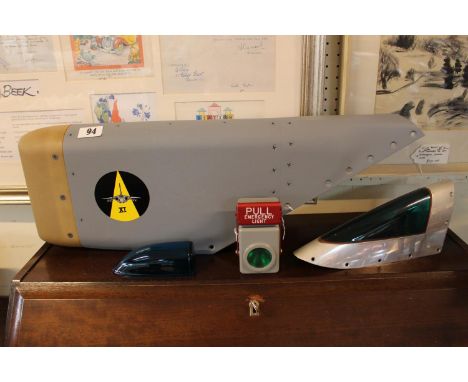 Tornado Radar Finial RAF, BA6 146 Light and a  C130H Emergency light 
