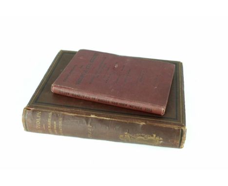 Two books comprising 'The Violin - Its Famous Makers and Their Imitators' by George Hart, wood cut engravings, dated 1875 in 