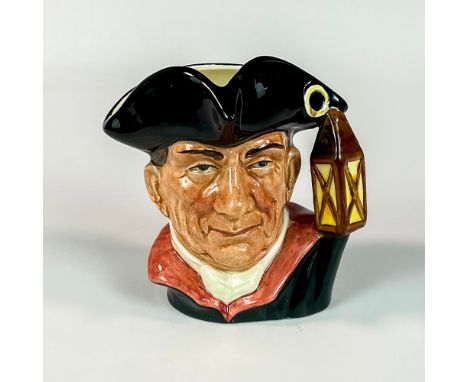 Black-purple tricorn and cloak. Series: Characters From Williamsburg. Royal Doulton backstamp.Artist: Max HenkIssued: 1963 - 