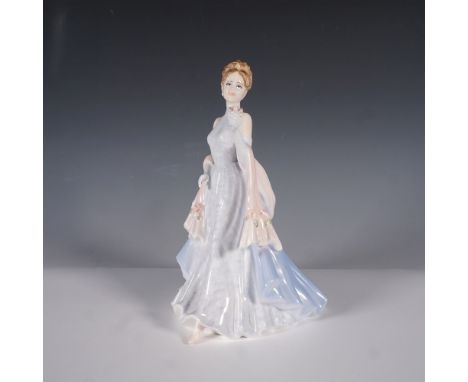 A graceful Coalport bone china figurine titled Norma from The Collingwood Collection, produced exclusively for Coalport Colle