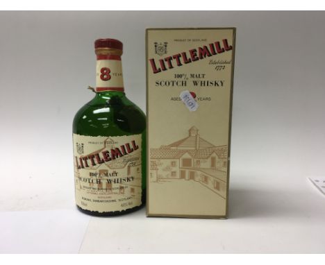 Littlemill 8 years malt Scotch whisky 750 ml