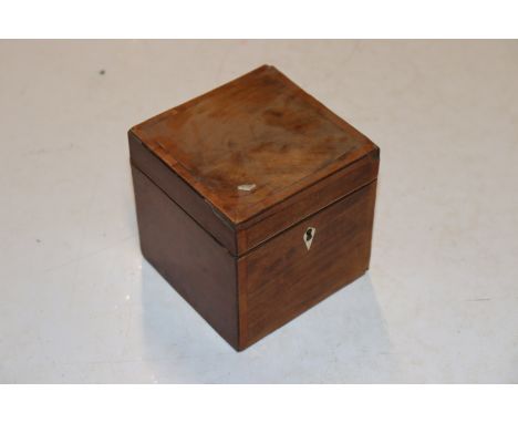 A 19th Century tea caddy AF
