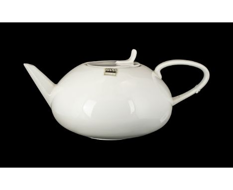 ASA Range - Large White Teapot, as new condition.