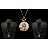 Antique Period Attractive 9ct Gold Mount