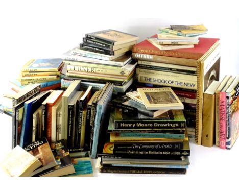 Art books, including Henry Moore Drawings, Constable, Matisse, Degas, etc. (Qty).