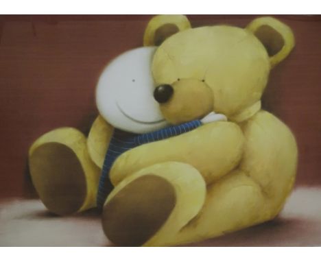 Doug Hyde (b.1972). Loved, artist signed and titled limited edition coloured print 334/595, 58cm x 73cm.