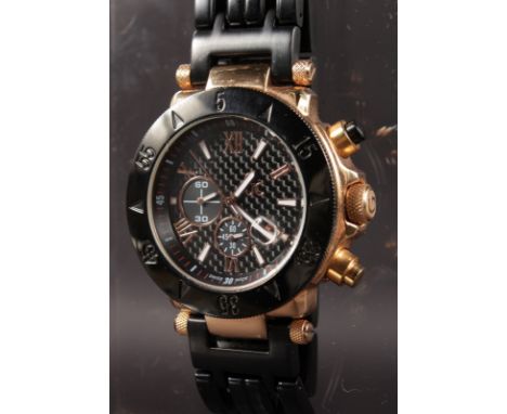 A GENTLEMAN'S GUESS CHRONOMETER WRISTWATCH.