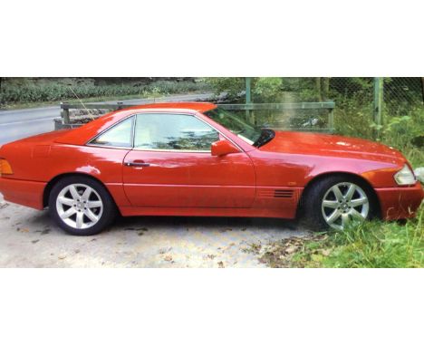 A 1993 MERCEDES SL300 SL ENGINE, GOOD RUNNER, LONG M.O.T UNTIL END OF YEAR, (EXACT DATE T.B.C), LESS THAN 60K MILES SINCE NEW