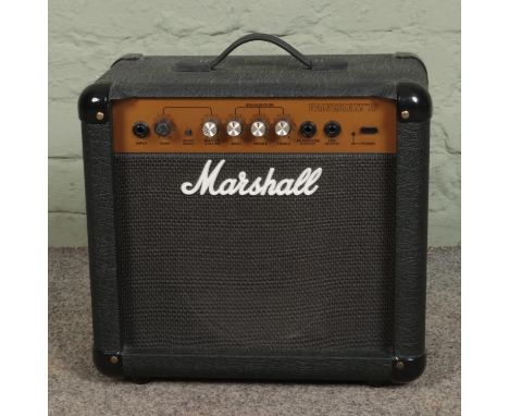 A Marshall Valvestate 10 guitar amplifier.  