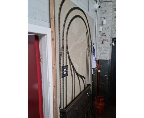 A large model railway board, Dimensions 122cm x 243cm 