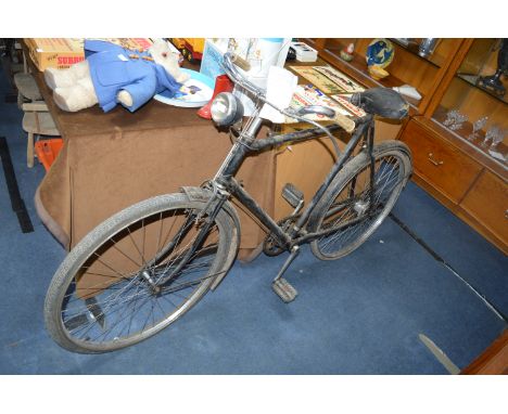 Vintage Humber Bicycle with 24" Sloper Frame 