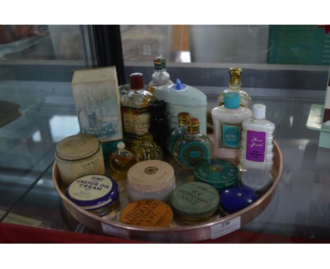 Vintage Ladies Cosmetics, Scent Bottles, etc. 