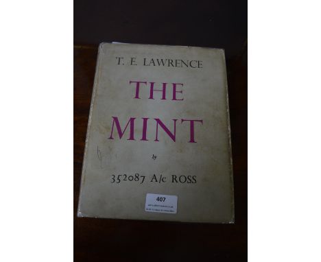 First Edition "The Mint" by T.E. Lawrence 352087 A/c Ross 