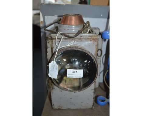 1920's Railway Guardsman Lamp 
