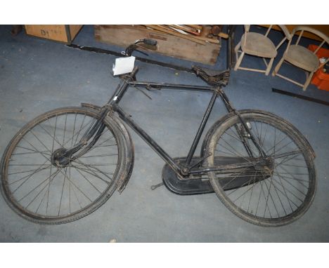 Vintage Humber Bicycle with Duplex Forks 26" Frame 