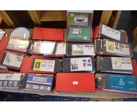 Twelve Stanley Gibbons Albums of First Day Covers 