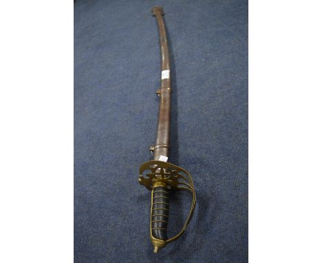 Reproduction Officers Dress Sword with Scabbard