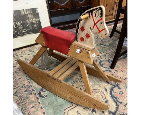 Vintage child's rocking horse 