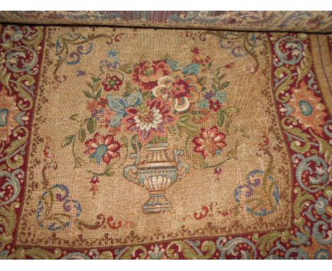 A roll of cushion tapestry
