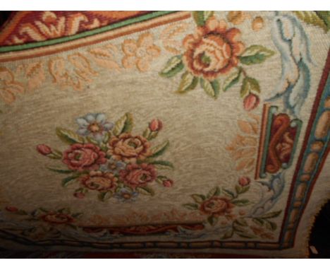 A roll of cushion tapestry