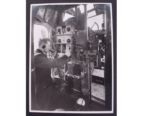 1920’s Photograph Album of Heston Airport and Marconi Wireless Interest, album begins with images taken on board RMS Ascania 