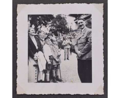 Historic Original Photograph Album Belonging to Eva Braun and Retrieved from Her Room in the "Fuhrer Bunker" Berlin in April 