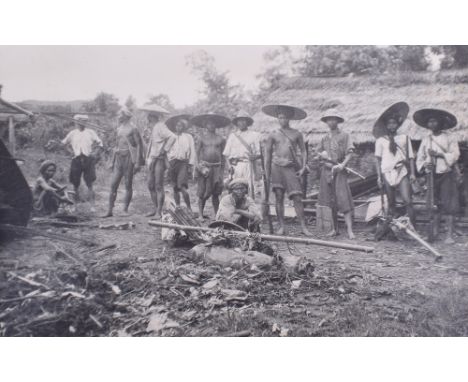 Grouping of Photograph Albums Covering the Service of Major General William Scott Cole CB CBE in India and Burma, consisting 